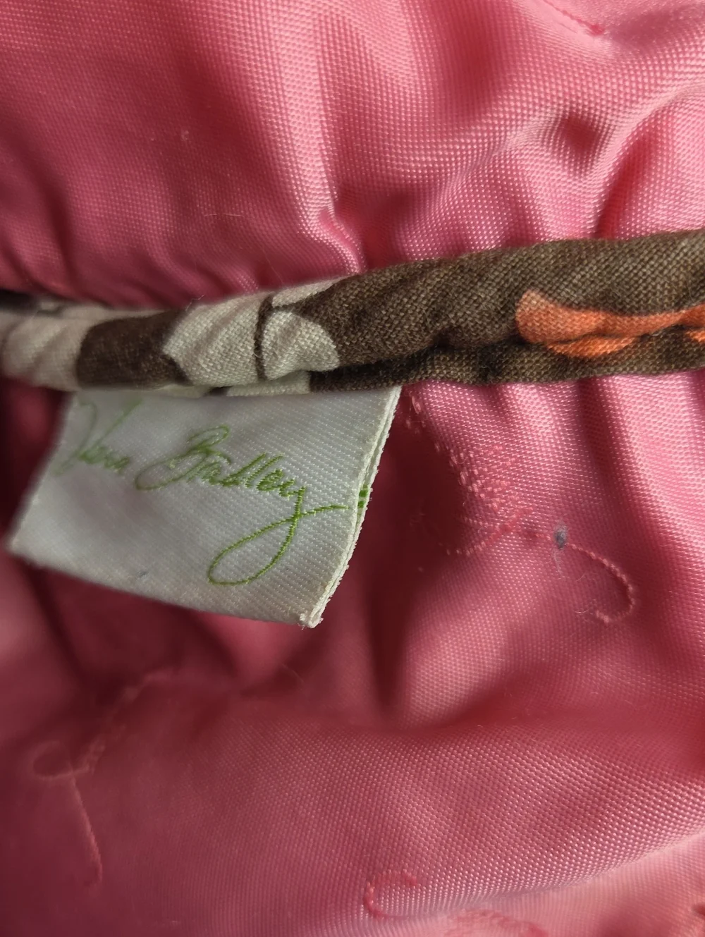 Vera Bradley Vintage Lola Print Backpack